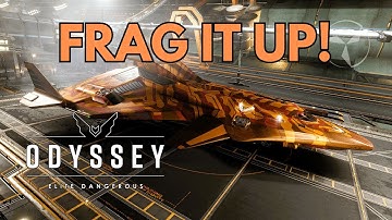 Building the ultimate Python Mk II with frag cannons in Elite Dangerous