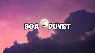 Boa - Duvet  (Speed up + reverb) Tiktok version