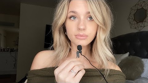 ASMR| Spontaneous Whispering Repetition/ Close Tracing