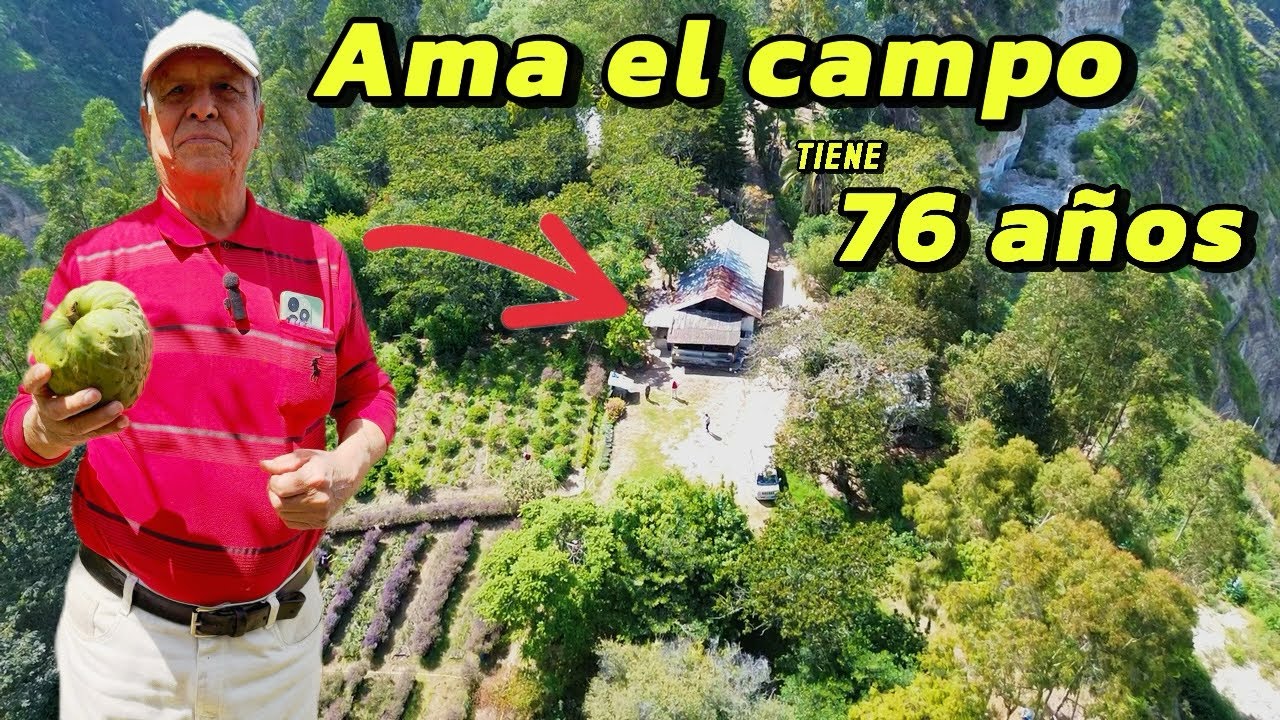 VIVE tranquilo en el campo CULTIVANDO café no le hace falta nada 
