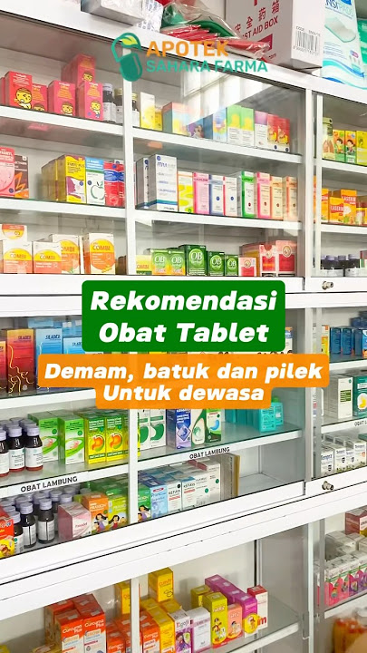 Rekomendasi obat tablet demam, batuk dan pilek untuk dewasa #obat  #obatbatuk #obatpilek #shorts