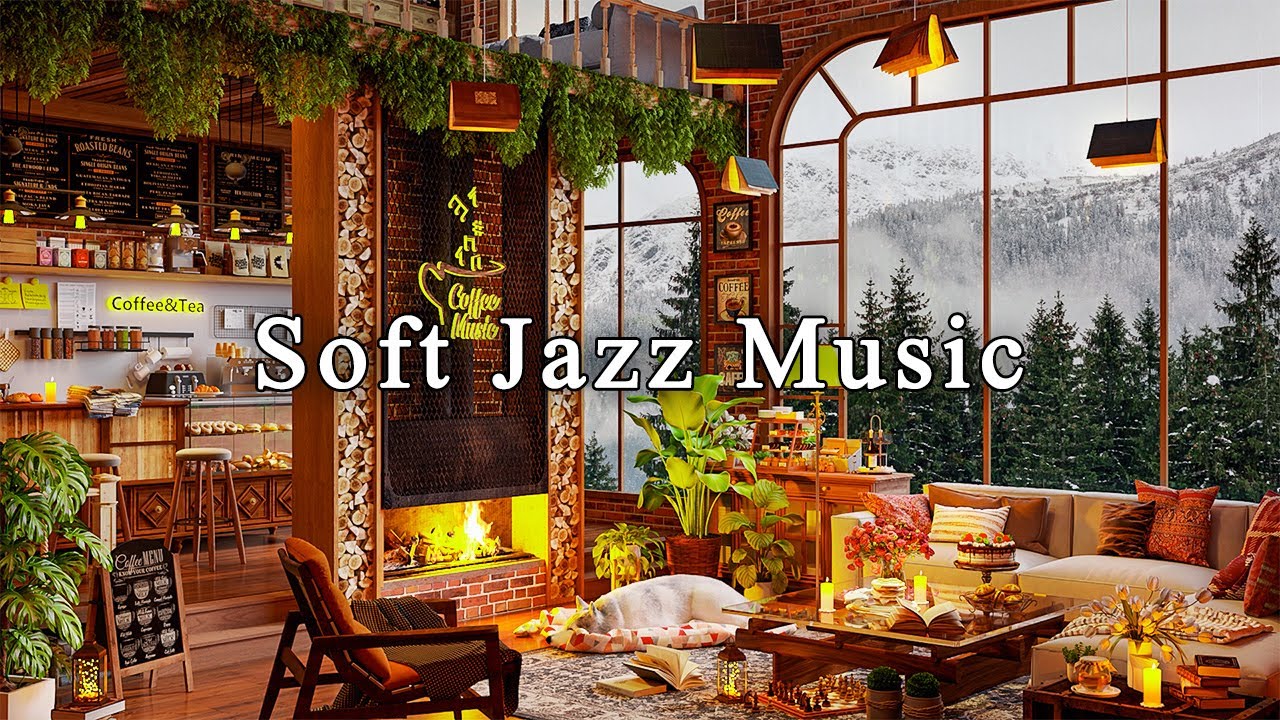 Relaxing Jazz Music for Working, Unwind ☕ Soft Jazz Instrumental Music at Cozy Coffee Shop Ambience