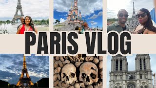 Paris France Travel Vlog | Eiffel Tower, Seine River Cruise, Catacombs, Notre-Dame