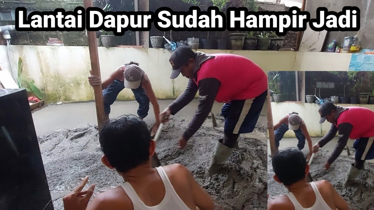 Sudah Hampir Jadi‼️ Tinggal Lantai Dapur Saja