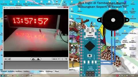 Belajar Arduino   Membuat Jam Waktu Sholat Pada Dot Matrix P10 Menggunakan DMD Arduino Nano
