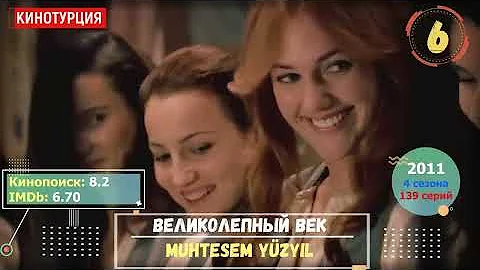 ТОП-10. Самые рейтинговые турецкие сериалы по мнению зрителей
