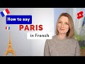 How To say PARIS in French #shorts