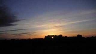 Timelapse of sunset