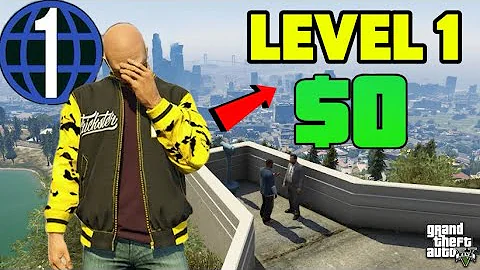 I Started As A LEVEL 1 In A Bad Sport Lobby In GTA 5 Online!