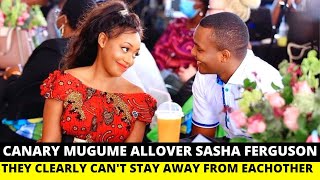 Canary Mugume Gets Lovie Dovie with Wife Sasha Ferguson, Publicize their Affection