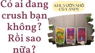 Có ai đang crush bạn không? Rồi sao nữa {Crush only} | Chọn 1 tụ bài | Xem tarot