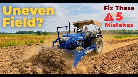 Dozer/Leveller Blade for Tractors. No Maintenance needed for upto 15 years