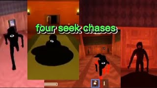 four different seek chase's