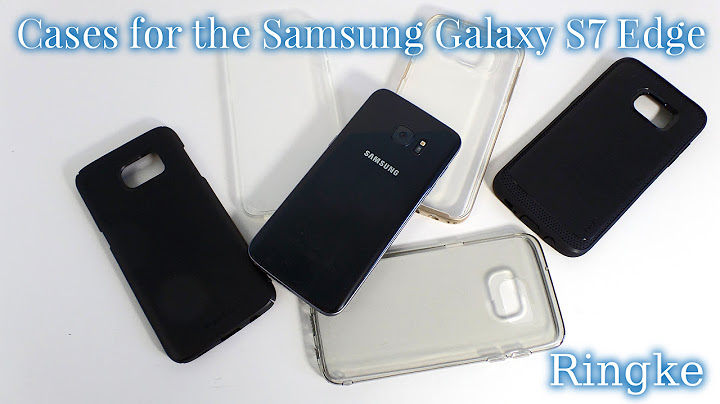 Nouveaux étuis pour le Samsung Galaxy S7 Edge