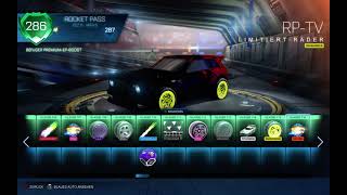 COMPLETE ROCKET PASS SEASON 13: TIERS 100 - 286: done in 12 days (without buying) - WORLD RECORD !!!