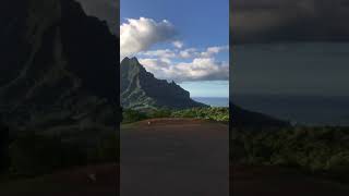 Tahiti : On the road @Belvedere lookout