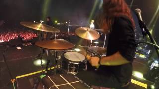 Gunnar Olsen - MIIKE SNOW "Heart Of Me" LIVE - Drum Cam