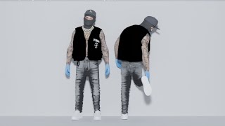 SHARE❗❗SKIN GANGSTER STYLE FIVEM 🔥GTASA/SAMP #VinzGoTo250Subs🎉🔥