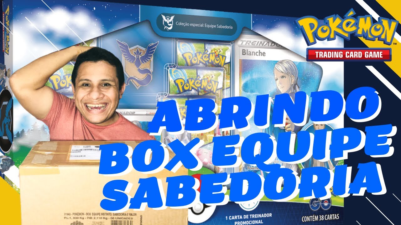 Pokémon TCG: Box Pokémon GO Coleção Especial - Equipe Sabedoria