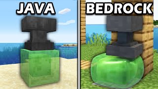 Minecraft Java vs Bedrock (GİZLİ ÖZELLİKLER)