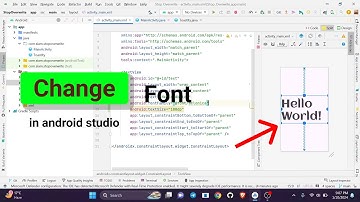 Add custom font in your projects in android studio || Siam Shekh