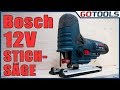 Bosch 12V Akku Stichsäge GST 12V-70 - Kompakt und handlich aber eine Menge Power