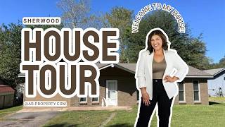 Sherwood AR Home Tour | 3 Bed, New Roof, $127,500 | USDA RD Loan Eligible Area