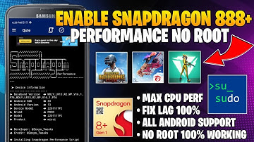 How to Enable Snapdragon 888 Performance | Get Stable 60 FPS | How to Fix FPS Shutters | No Root