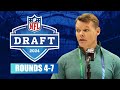 2024 nfl draft  live 4th7th round coverage and reactions