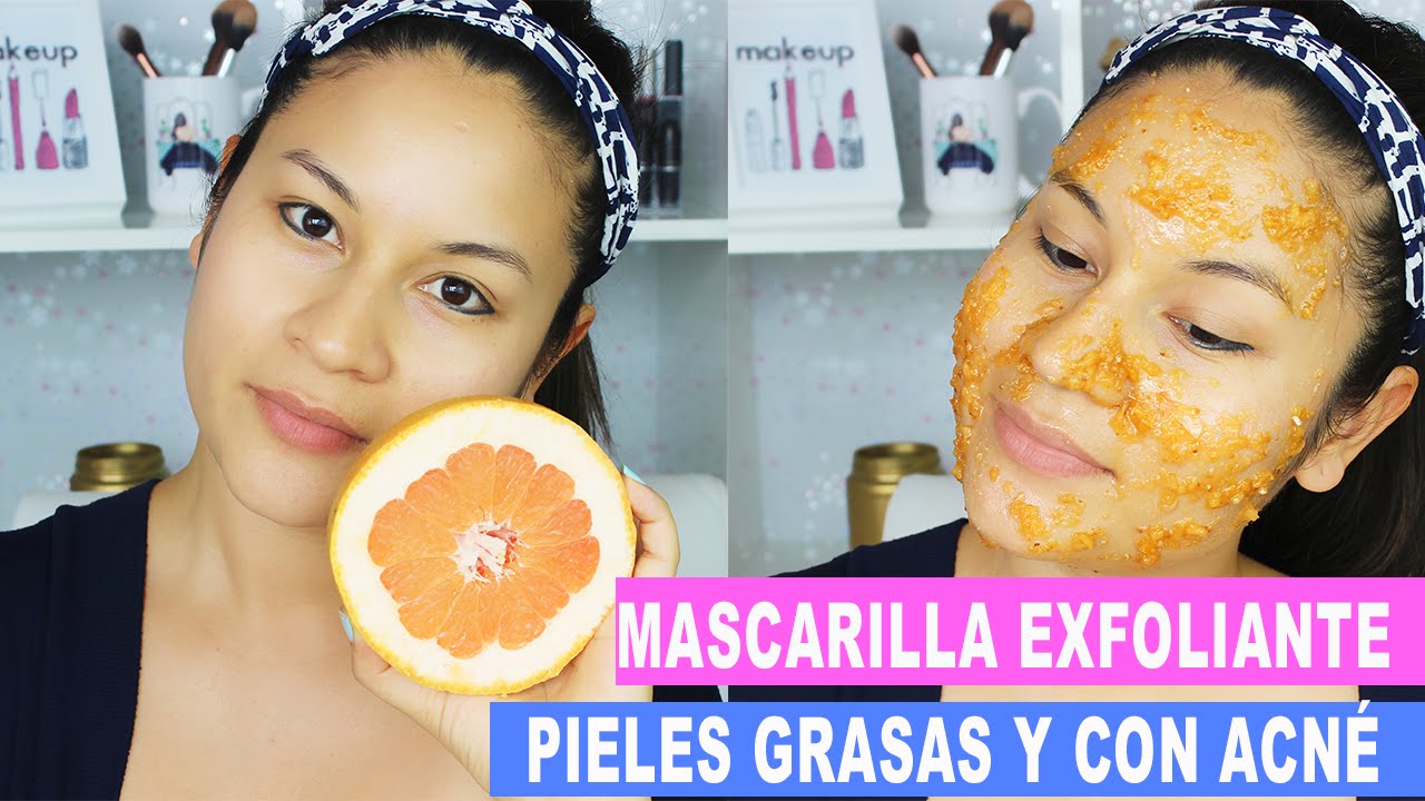 MASCARILLA PARA PIEL GRASA CON ACNÉ Y CON POROS ABIERTOS I PIEL PERFECTA EN MINUTOS! - YouTube