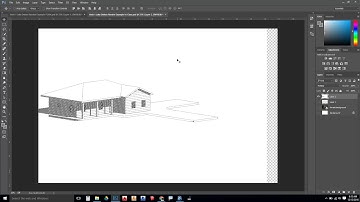 Separating Shadows and Linework from a Revit Drawing with Photoshop