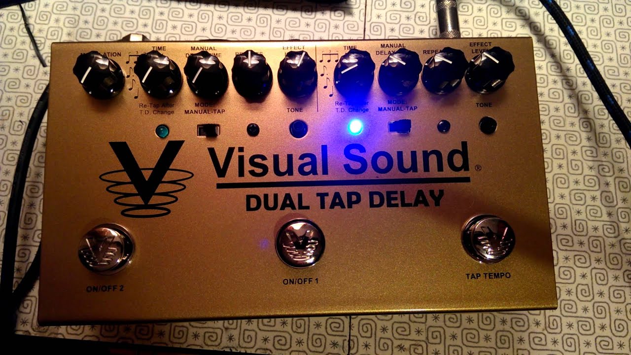 Philip Joyce - Visual Sound Dual Tap Delay Demo - YouTube