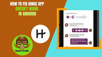 How to Fix Hinge App Doesn