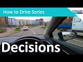 Decisions at roundabouts and junctions. When should you go?