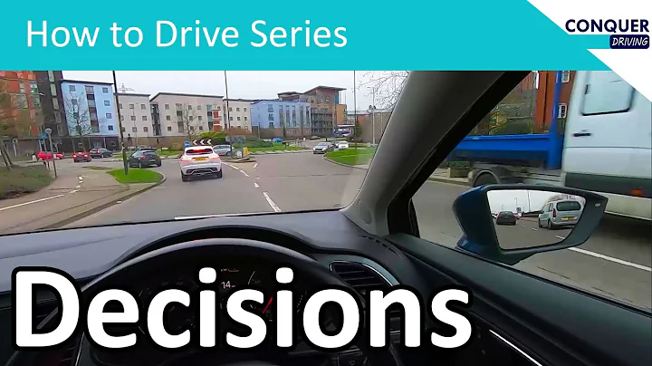 Decisions at roundabouts and junctions. When should you go?