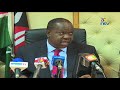 CS Fred Matiang’i requests IEBC to set election date before 17th October