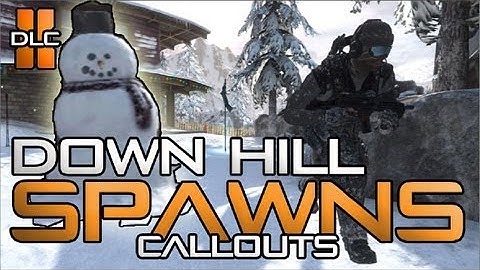 Black Ops 2 Multiplayer Maps - Down Hill Spawns & Callouts