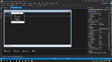 Make a GUI text editor in C# Part 2 - Adding more features