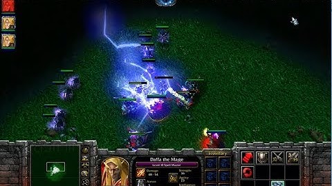 Warcraft 3 Spell : Chidori Lightning Storms