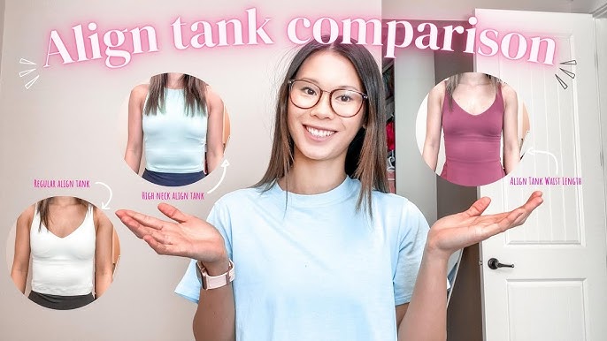 LULULEMON TANK TOP COMPARISONS  Review, Sizing, Styles and Fabrics 