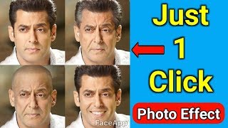 1 Click Convert Photo Effect | Old Man or Woman | Photo Editing Android App screenshot 4