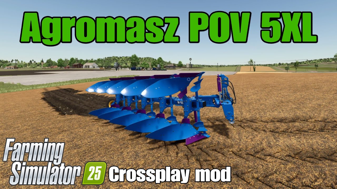 Agromasz POV 5 XL / fS25 crossplay mod - YouTube