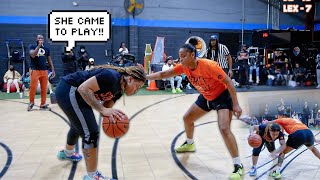 1v1 FORMER D1 FEMALES WENT AT IT!! $1K On The Line *STREET STARZ*