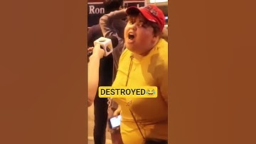 Joe Rogan Reacts to Woke Liberal Protestor Getting DESTROYED By a Single Line