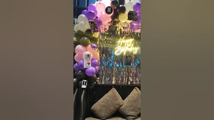 balloon decoration ideas #balloon #babyshower #birthday #decoration #diy #viralvideo