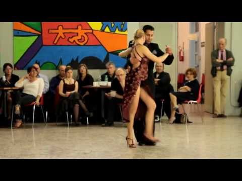 Josè Fernàndez y Martina Waldman alla PRATICA UT Torino (2° tango)
