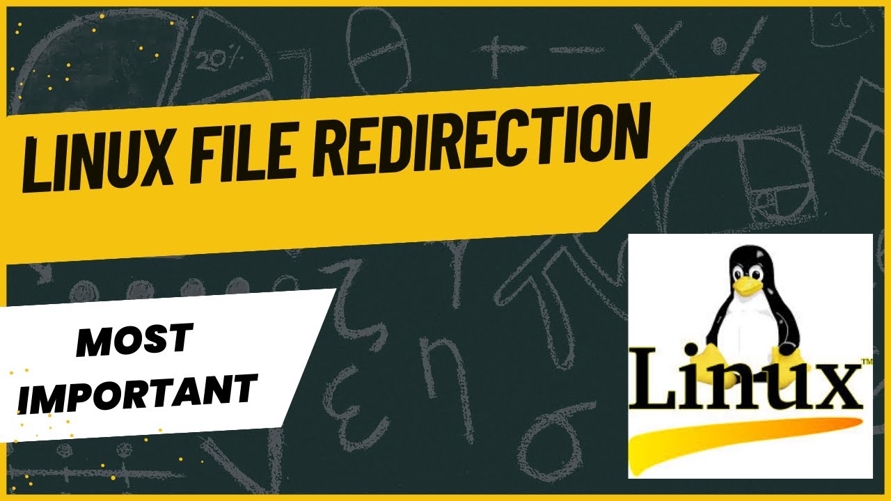Input Redirection in Linux: The Ultimate Beginner’s Guide - YouTube