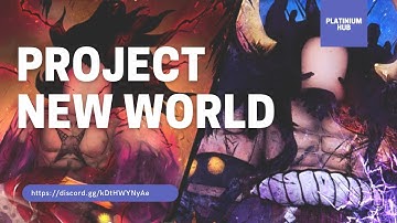 Project New World OP Script Gui ! Platinium Hub | Keyless