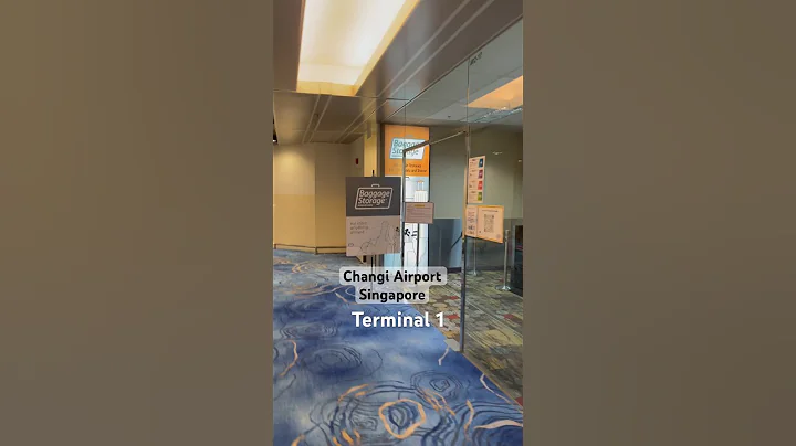 Baggage Storage service location ~ Changi Airport Singapore, Terminal 1 ~ #travel