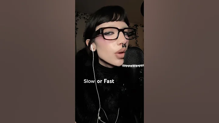 Slow vs. Fast Mouth sounds thumbnail